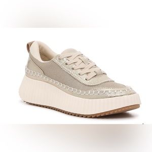 NIB Dolce Vita Daran metallic platform sneakers 8 7.5